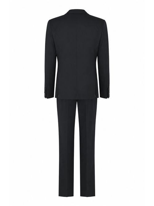 Abito con gilet in lana drop 7 Navy blue Cc Corneliani | 278R98 2768150001